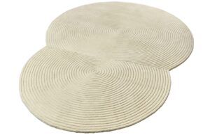 Bolia Kr&eacute;mově b&iacute;l&yacute; vlněn&yacute; koberec Zen 257 x 330 cm