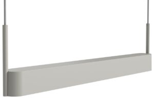 Bolia &Scaron;ed&eacute; kovov&eacute; z&aacute;věsn&eacute; LED světlo Scribe 70 cm