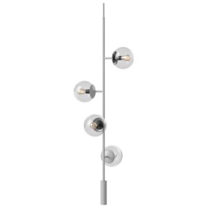 Bolia &Scaron;ed&eacute; kovov&eacute; z&aacute;věsn&eacute; světlo Orb 41