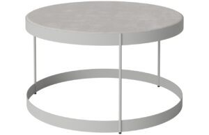 Bolia &Scaron;ed&yacute; betonov&yacute; konferenčn&iacute; stolek Drum 60 cm