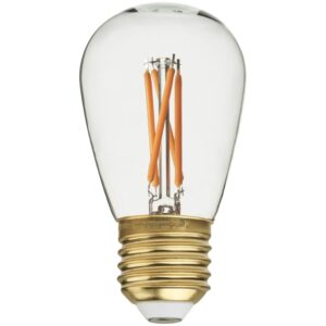 Bolia Transparentn&iacute; stm&iacute;vateln&aacute; LED ž&aacute;rovka Teardrop E27 4W