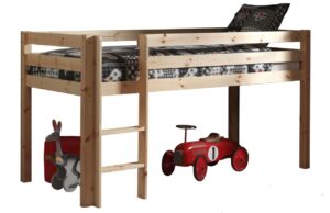 Borovicov&aacute; patrov&aacute; postel Vipack Pino II. 90 x 200 cm