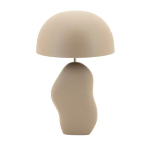 By-Boo B&eacute;žovohněd&aacute; kovov&aacute; stoln&iacute; lampa Aizu