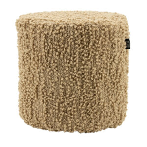 By-Boo B&eacute;žovohněd&yacute; čalouněn&yacute; taburet Vista 40 cm