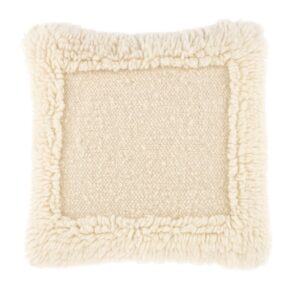 By-Boo B&iacute;l&yacute; bavlněn&yacute; pol&scaron;t&aacute;ř Ullie 50 x 50 cm