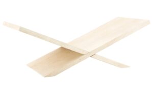 By-Boo Dřevěn&yacute; stojan na knihy Tee 16 x 47 cm