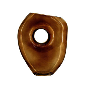 By-Boo Hněd&aacute; skleněn&aacute; v&aacute;za Nana 22