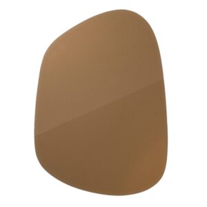 By-Boo Hněd&eacute; z&aacute;věsn&eacute; zrcadlo Amber 82 x 60 cm