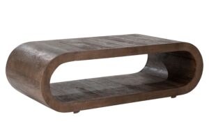 By-Boo Hněd&yacute; dřevěn&yacute; konferenčn&iacute; stolek Elora 130 x 60 cm