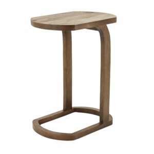 By-Boo Hněd&yacute; dřevěn&yacute; odkl&aacute;dac&iacute; stolek Enzo 40 x 30 cm