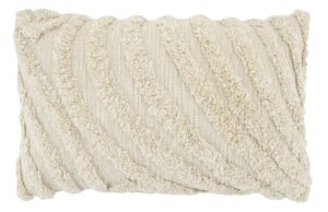 By-Boo Kr&eacute;mově b&iacute;l&yacute; pol&scaron;t&aacute;ř Sabi 30 x 50 cm