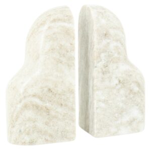 By-Boo Set dvou b&eacute;žov&yacute;ch mramorov&yacute;ch zar&aacute;žek na knihy Montgri 18 cm