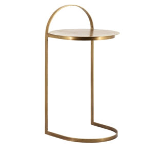 By-Boo Zlat&yacute; kovov&yacute; odkl&aacute;dac&iacute; stolek Garcon 35 cm