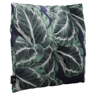 CXL by Christian Lacroix Zeleno modr&yacute; sametov&yacute; pol&scaron;t&aacute;ř CXL Jungle 50 x 50 cm s motivem