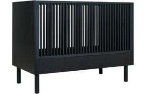 Čern&aacute; dřevěn&aacute; dětsk&aacute; post&yacute;lka Quax Hai-No-Ki 120 x 60 cm