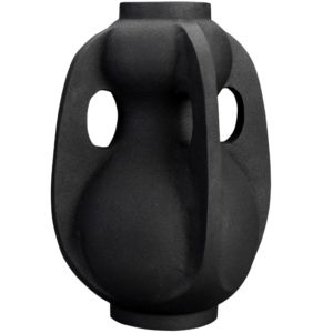 Čern&aacute; hlin&iacute;kov&aacute; v&aacute;za DUTCHBONE THIAGO 27 cm