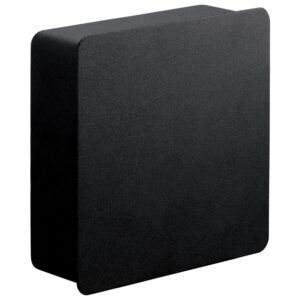 Čern&aacute; kovov&aacute; n&aacute;stěnn&aacute; skř&iacute;ňka na kl&iacute;če Yamazaki Tower 15