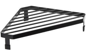 Čern&aacute; kovov&aacute; rohov&aacute; police Yamazaki Tower 30 cm