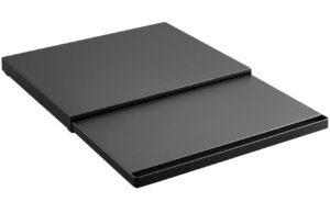 Čern&aacute; kovov&aacute; v&yacute;suvn&aacute; př&iacute;davn&aacute; police Yamazaki Tower 39/64