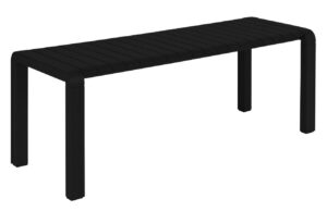 Čern&aacute; kovov&aacute; zahradn&iacute; lavice ZUIVER VONDEL 129