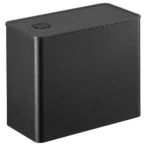 Čern&aacute; plastov&aacute; d&oacute;za na k&aacute;vu Yamazaki Tower 1