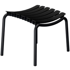 Čern&aacute; plastov&aacute; zahradn&iacute; podnožka HOUE ReCLIPS