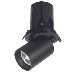 Čern&eacute; kovov&eacute; bodov&eacute; LED světlo Nova Luce Juno