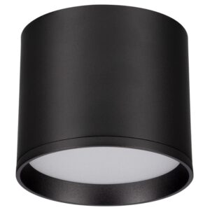 Čern&eacute; kovov&eacute; bodov&eacute; LED světlo Nova Luce Ziaza 10 cm