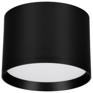 Čern&eacute; kovov&eacute; bodov&eacute; LED světlo Nova Luce Ziaza 12 cm