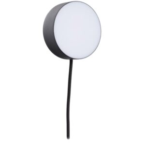 Čern&eacute; kovov&eacute; bodov&eacute; světlo Kave Home Orey