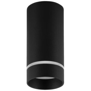 Čern&eacute; kovov&eacute; bodov&eacute; světlo Nova Luce Esca 6 cm