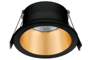 Čern&eacute; kovov&eacute; bodov&eacute; světlo Nova Luce Stardust