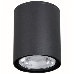 Čern&eacute; kovov&eacute; bodov&eacute; venkovn&iacute; LED světlo Nova Luce Ceci 11 x 9 cm