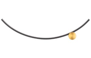 Čern&eacute; kovov&eacute; n&aacute;stěnn&eacute; LED světlo Nova Luce Kima 62