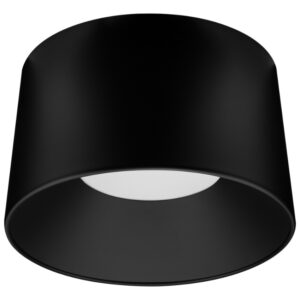 Čern&eacute; kovov&eacute; stropn&iacute; LED světlo Nova Luce Atil 50 cm