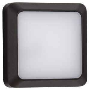 Čern&eacute; kovov&eacute; venkovn&iacute; n&aacute;stěnn&eacute; LED světlo Nova Luce Appia