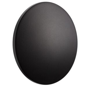 Čern&eacute; kovov&eacute; venkovn&iacute; n&aacute;stěnn&eacute; LED světlo Nova Luce Copper 18 cm