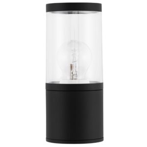 Čern&eacute; kovov&eacute; venkovn&iacute; n&aacute;stěnn&eacute; světlo Nova Luce Cetera