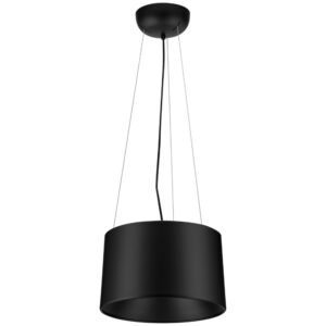 Čern&eacute; kovov&eacute; z&aacute;věsn&eacute; LED světlo Nova Luce Atil 35 cm