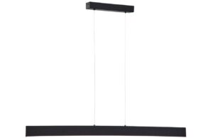 Čern&eacute; kovov&eacute; z&aacute;věsn&eacute; světlo Kave Home Boadella 101 cm