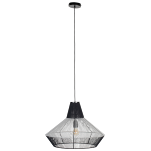 Čern&eacute; z&aacute;věsn&eacute; světlo ZUIVER FAIRY 55 cm