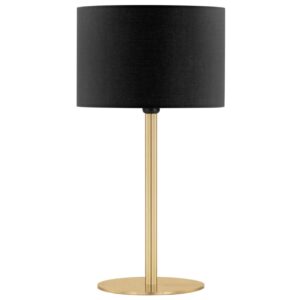 Černo-zlat&aacute; stoln&iacute; lampa Nova Luce Sibnia