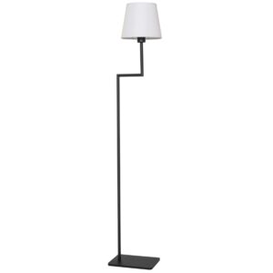 Černob&iacute;l&aacute; kovov&aacute; stojac&iacute; lampa Nova Luce Savona 150 cm