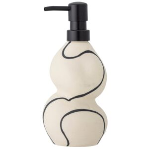 Černob&iacute;l&yacute; kameninov&yacute; d&aacute;vkovač na m&yacute;dlo Bloomingville Minna