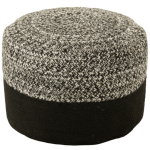 Černob&iacute;l&yacute; l&aacute;tkov&yacute; puf J-line Pona 50 cm II