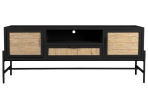 Čern&yacute; TV stolek DUTCHBONE YASU 148 x 38 cm