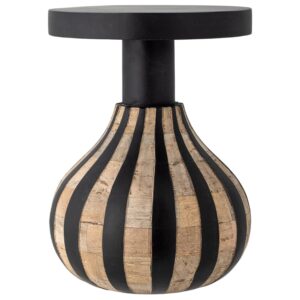 Čern&yacute; dřevěn&yacute; odkl&aacute;dac&iacute; stolek Bloomingville Aloise 29