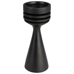 Čern&yacute; dřevěn&yacute; sv&iacute;cen ZUIVER HOOVER