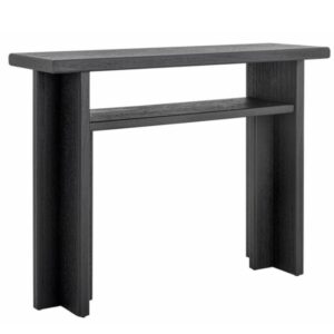 Čern&yacute; dřevěn&yacute; toaletn&iacute; stolek Bloomingville Cupa 110 x 32 cm