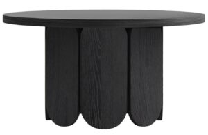 Čern&yacute; dubov&yacute; konferenčn&iacute; stolek Woodman Soft 78 cm